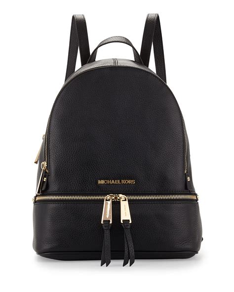 michael michael kors rhea zip backpack|michael kors rhea backpack small.